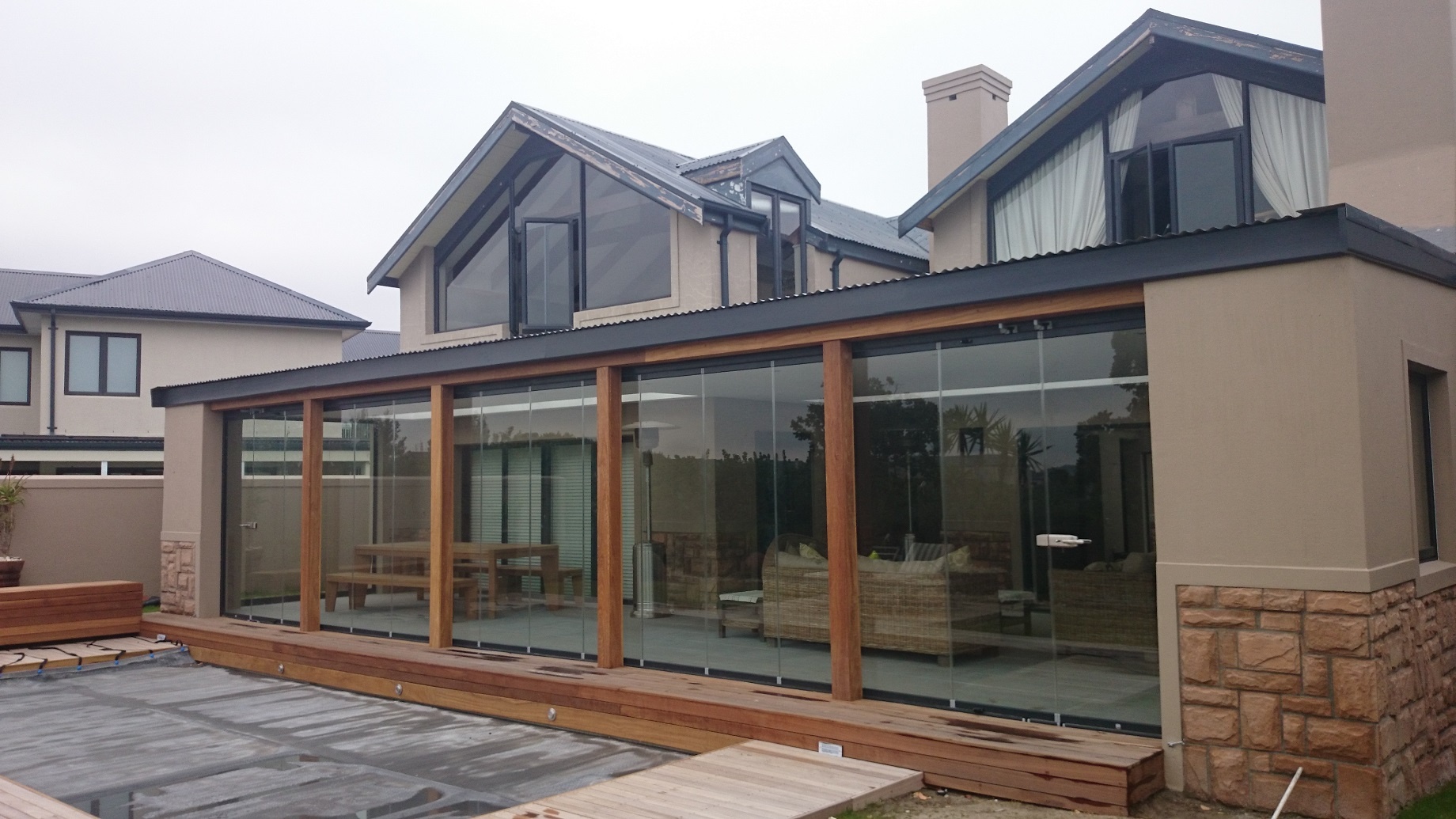 Frameless Glass Stacking Doors Sunplan Frameless