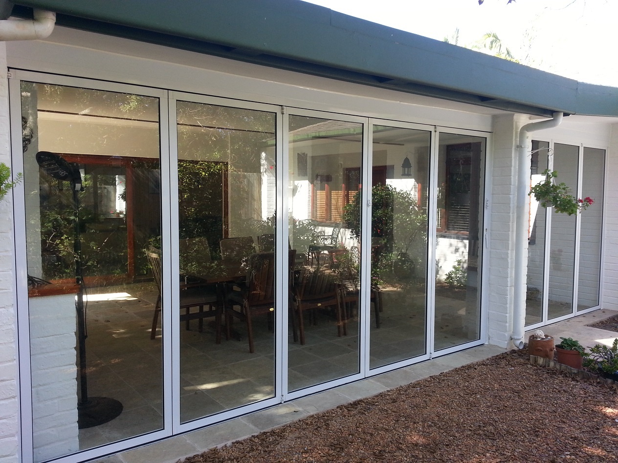 Frame Vistafold Stacking Doors Sunplan Frameless