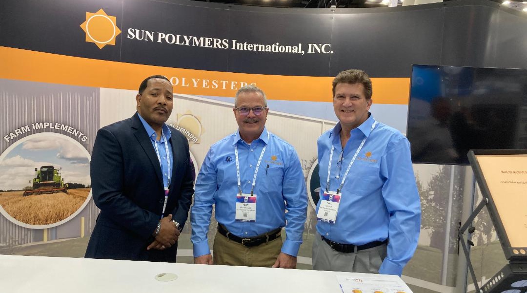 Sun Polymers at 2022 American Coatings Show Sun Polymers