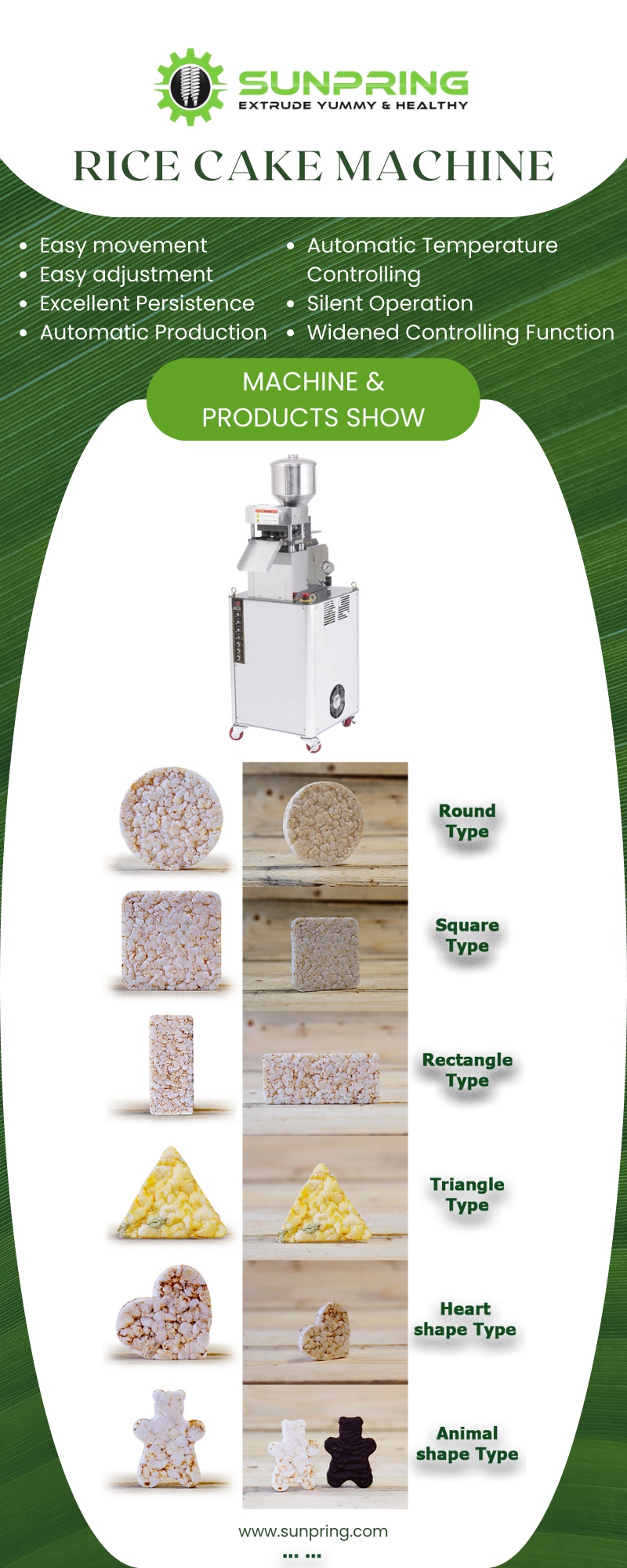 Rice Cake Machine Sunpring