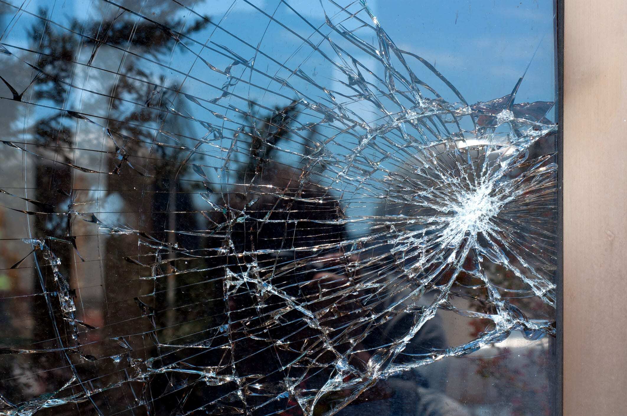 Broken Glass Sunray® Window Films & Installations