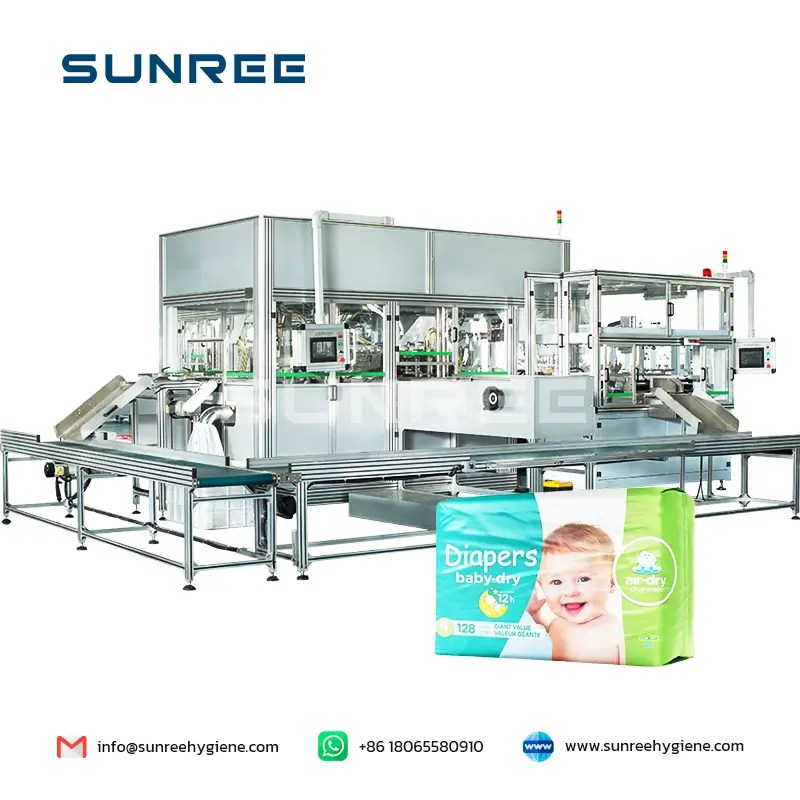 Full Automatic Adult Baby Diaper Packing Machine Manufacturer in China