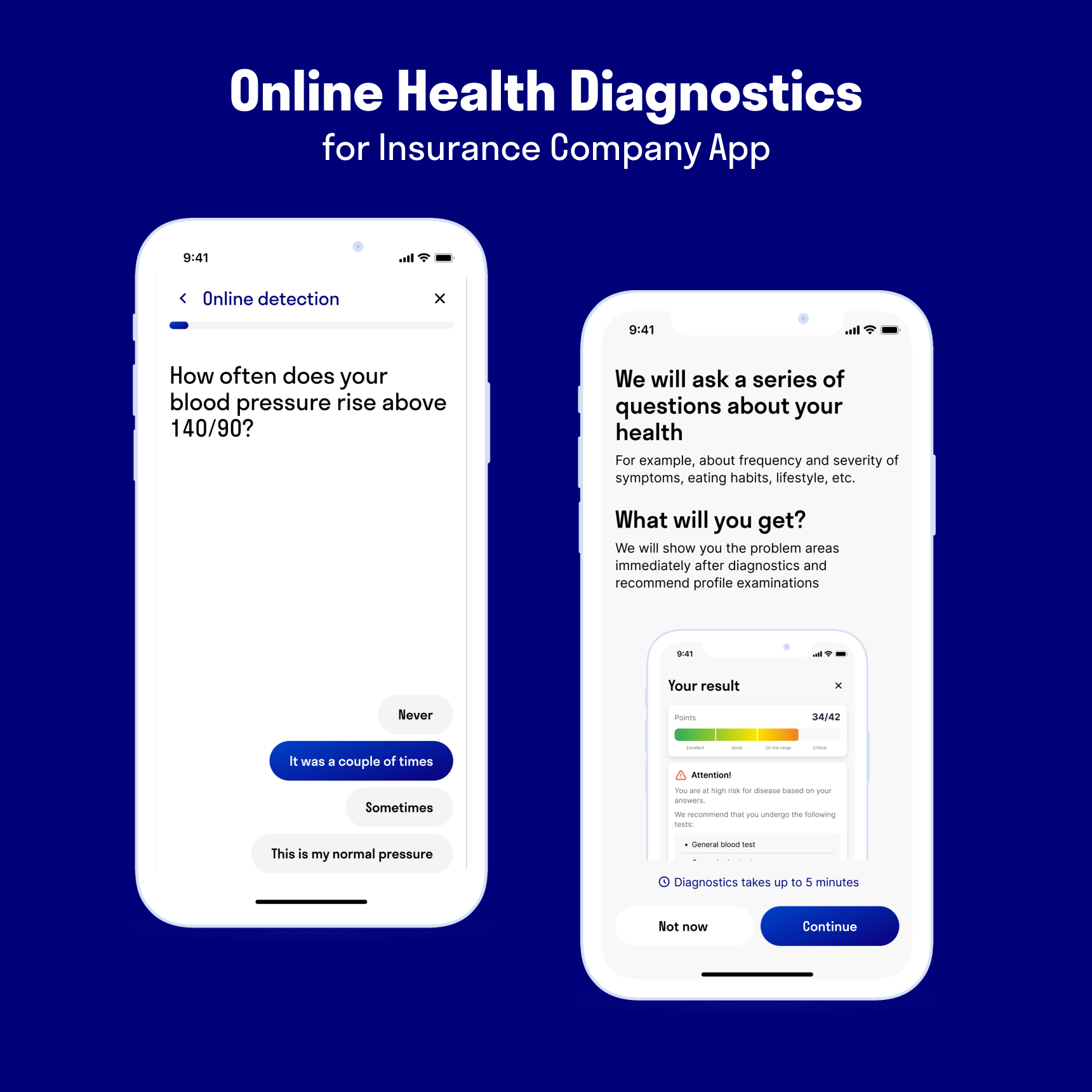 Mobile App for Online Health Diagnostics Software Engineering Sunrise Apps