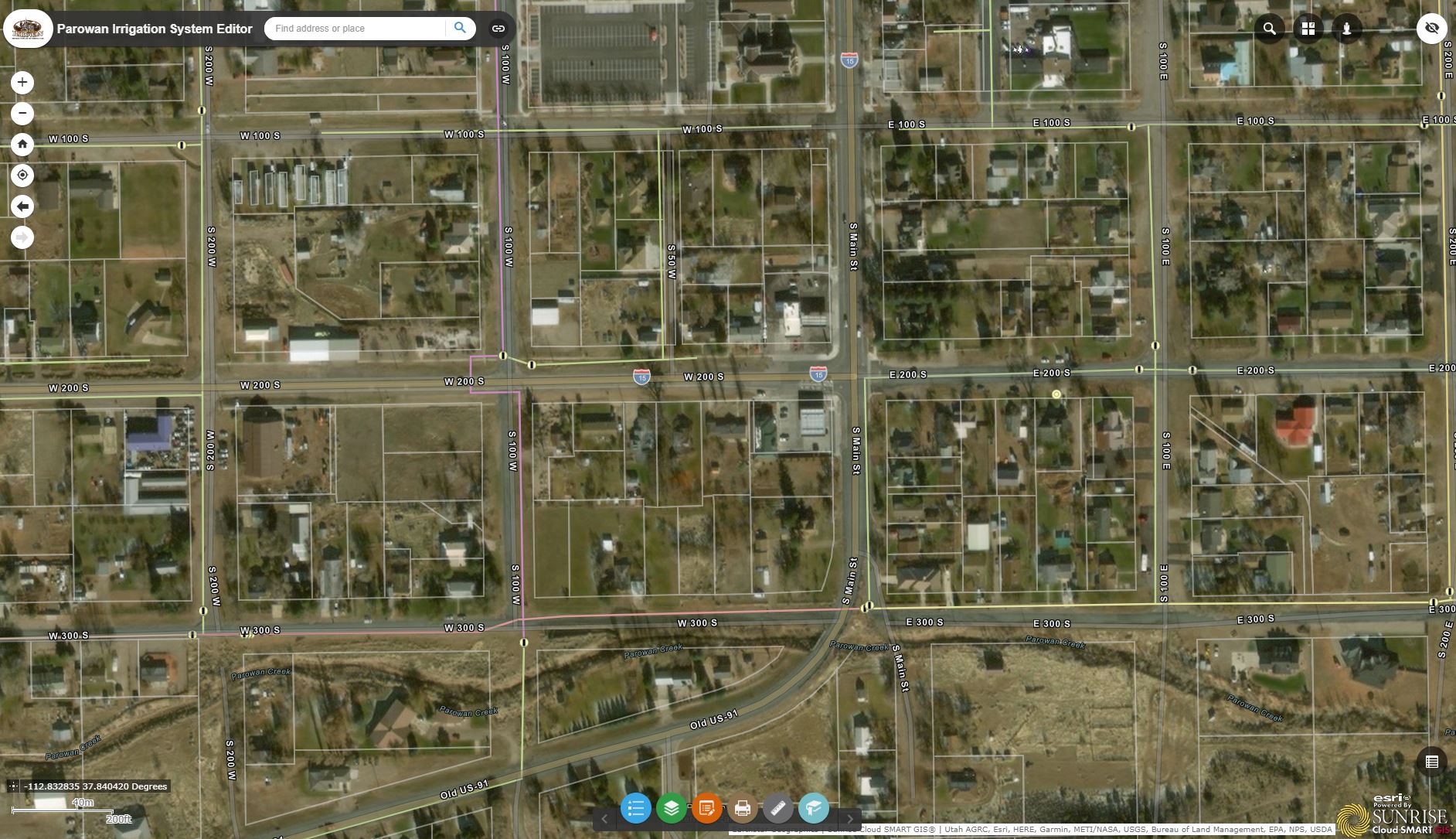 Parowan City Irrigation, Power, Sewer, Stormwater, and Water Systems