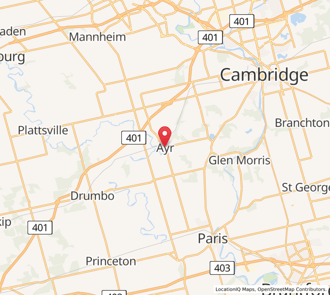 Ayr, Ontario Sunrise and Sunset Times