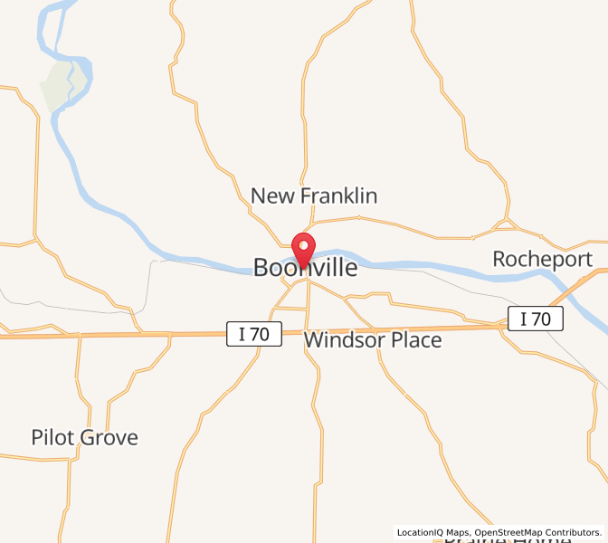 Sunrise and sunset times in Booneville, MO