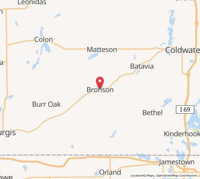 Bronson, MI Sunrise and Sunset Times