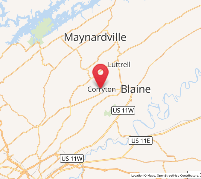 Sunrise and sunset times in Corryton, TN
