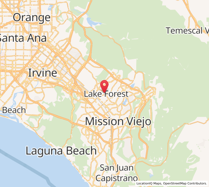 Lake Forest, CA Sunrise and Sunset Times