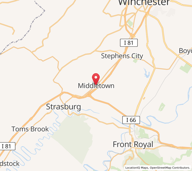 Middletown, VA Sunrise and Sunset Times