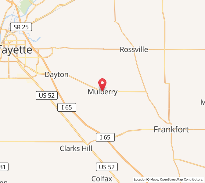 Mulberry, IN Sunrise and Sunset Times