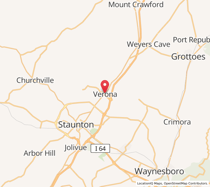 Sunrise and sunset times in Verona, VA