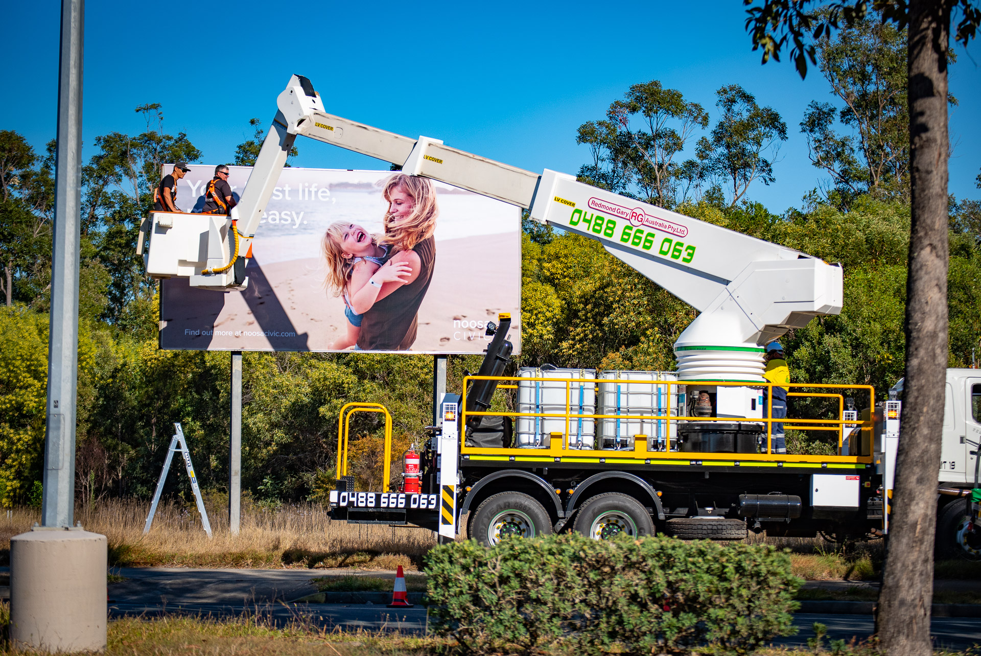 Noosa Civic Install Sunrise Creative