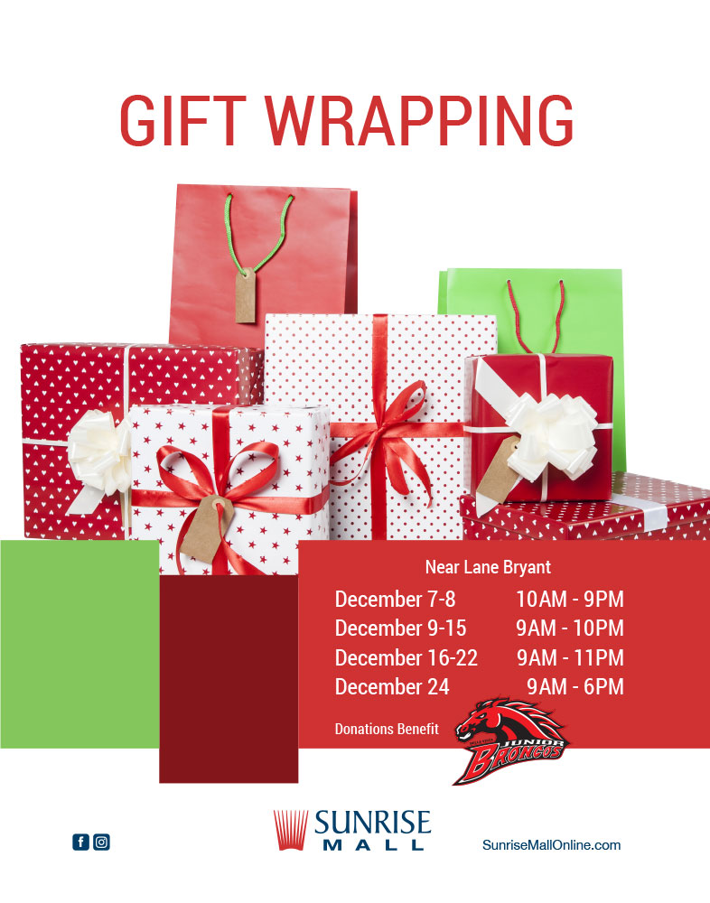 Gift Wrapping Sunrise MarketPlace Citrus Heights