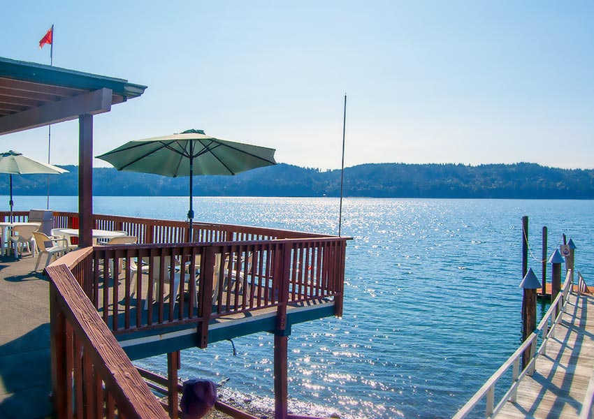 Hoodsport WA Lodging at Sunrise Resort on Hood Canal