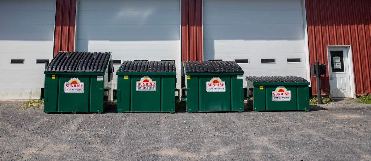 Commercial Dumpsters Sunrise Sanitation Services