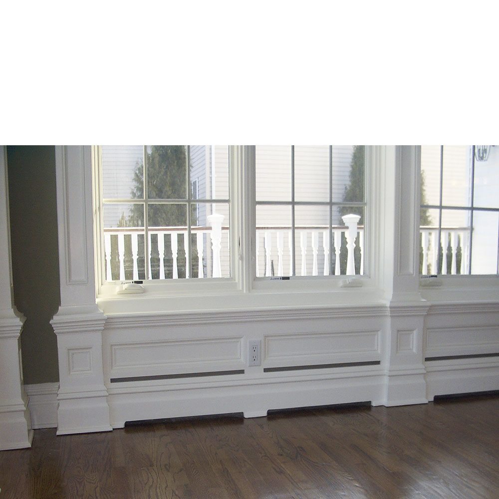 Update Your Home With These DIY Wooden Baseboard Heater Covers MY
