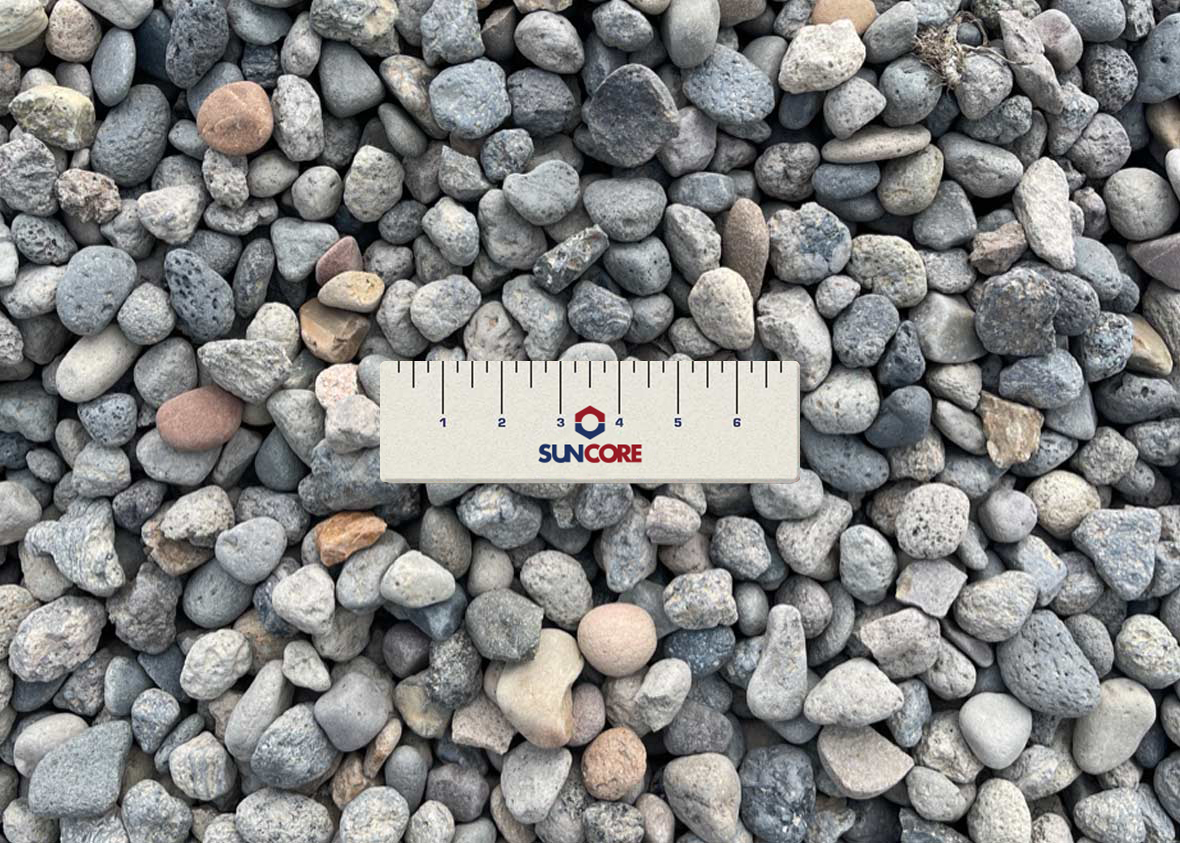 Rock 1” Max. Round Bed Rock Sunroc Construction & Materials