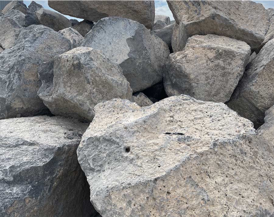 Rock RipRap Boulders Sunroc Construction & Materials