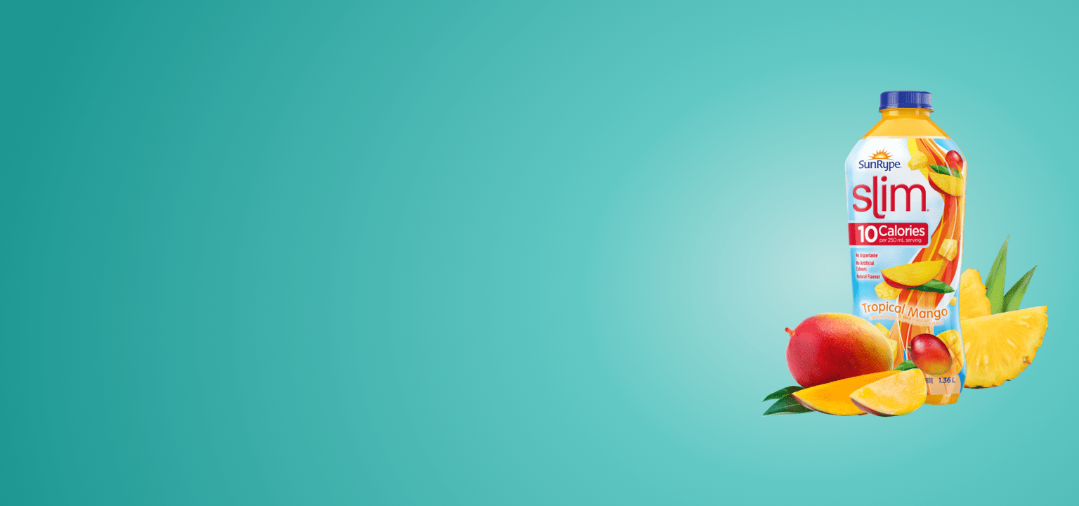 Slim │100 Real Fruit Beverages │ Sunrype