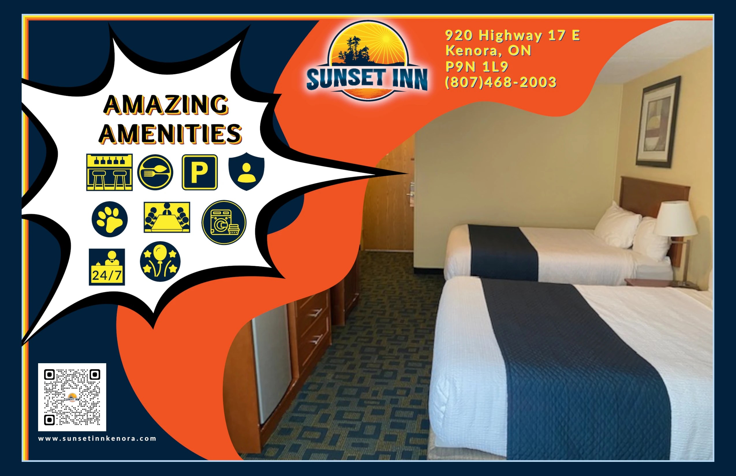 Sunset Inn Kenora Your Comfortable and Convenient PetFriendly Hotel