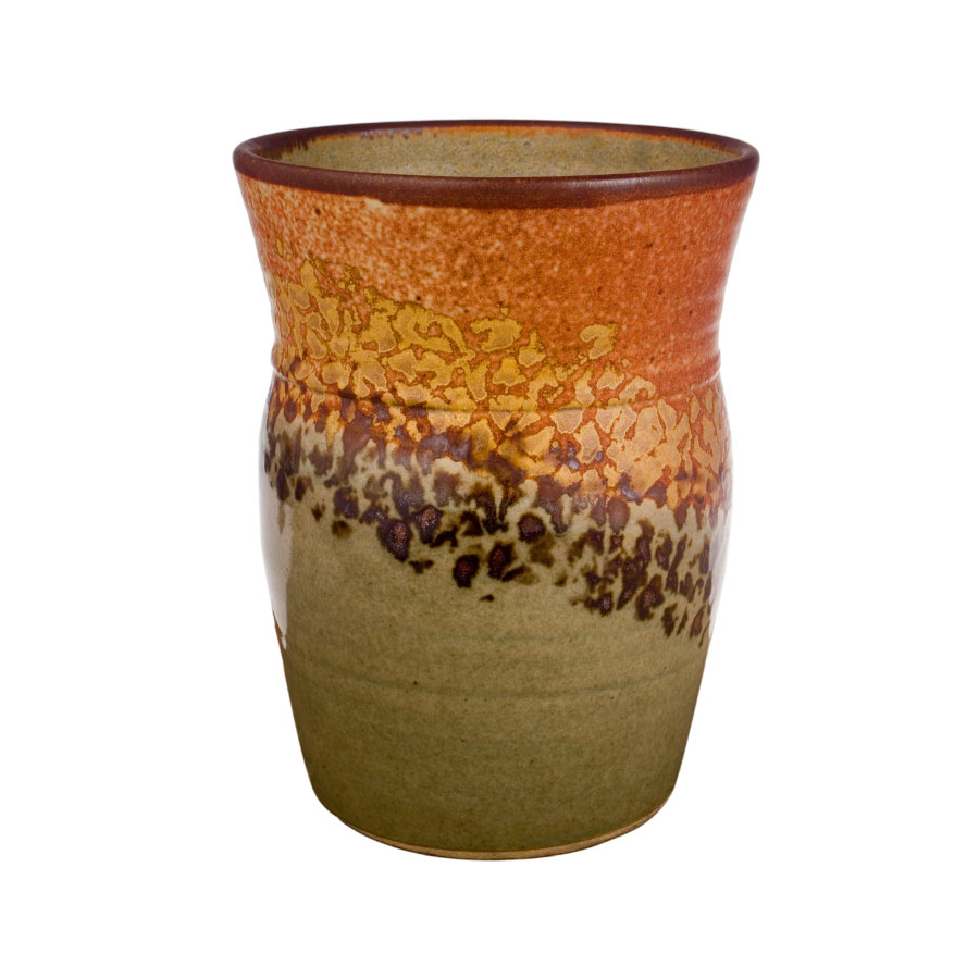 Kitchen Utensil Jar Safari Sunset Canyon Pottery