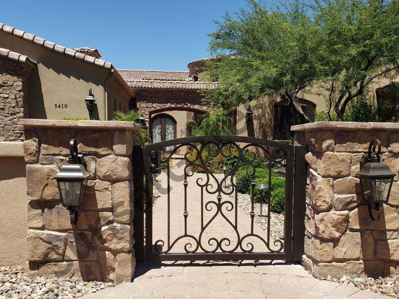 Courtyard Gates Sunset Gates