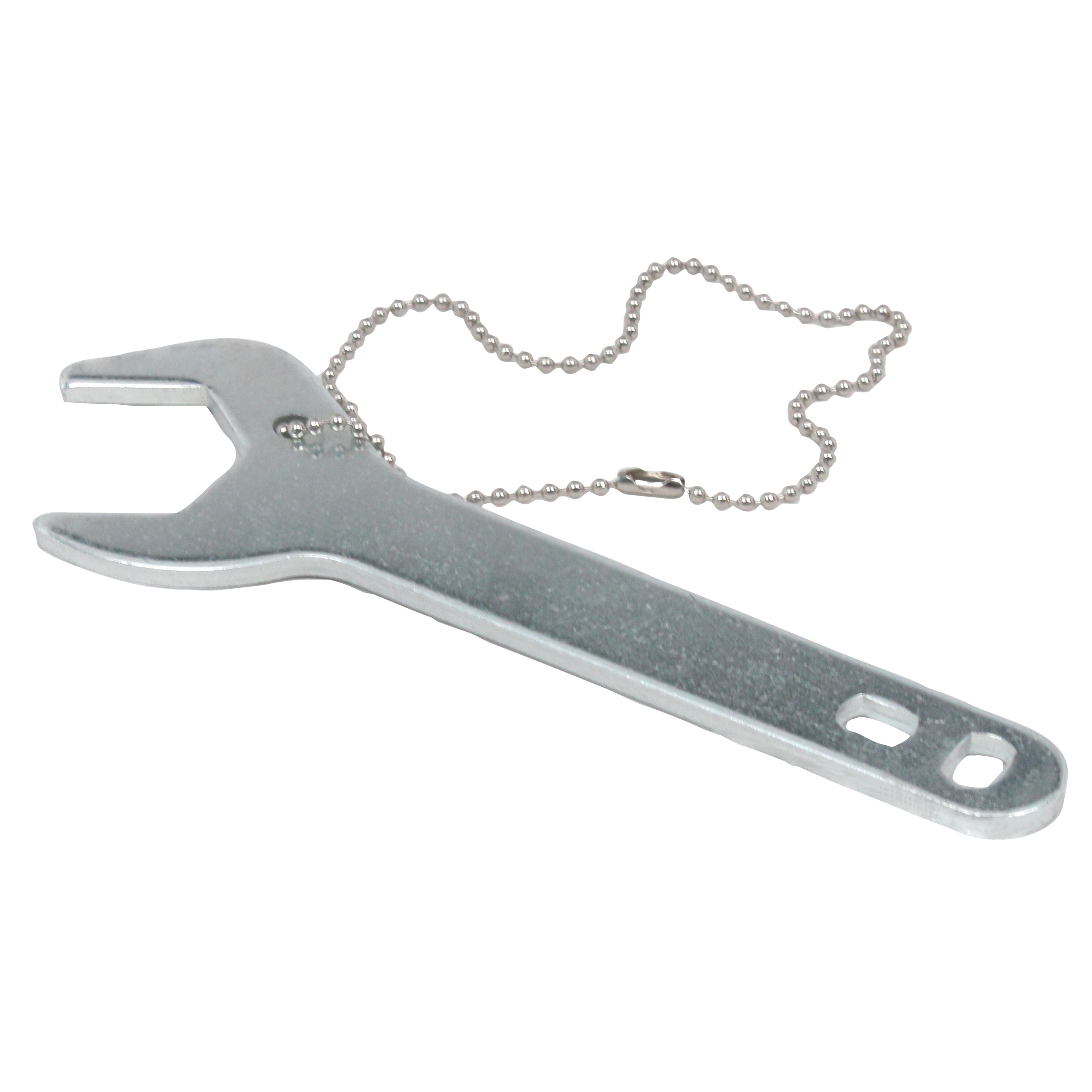RES031M Metal Wrench with Chain for Post Valve Oxygen Cylinders and CGA