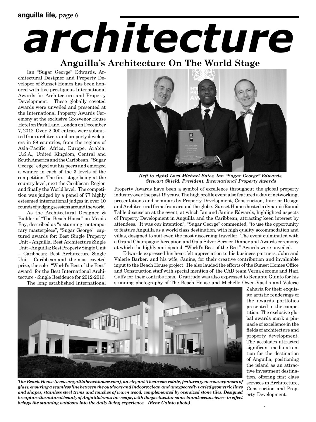 In the press Sunset Homes