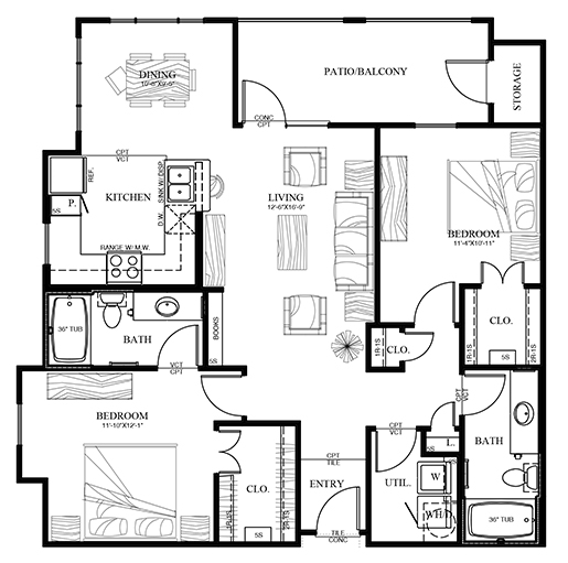 Odessa Apartments for Rent, Pet Friendly Luxury Sunset Lodge