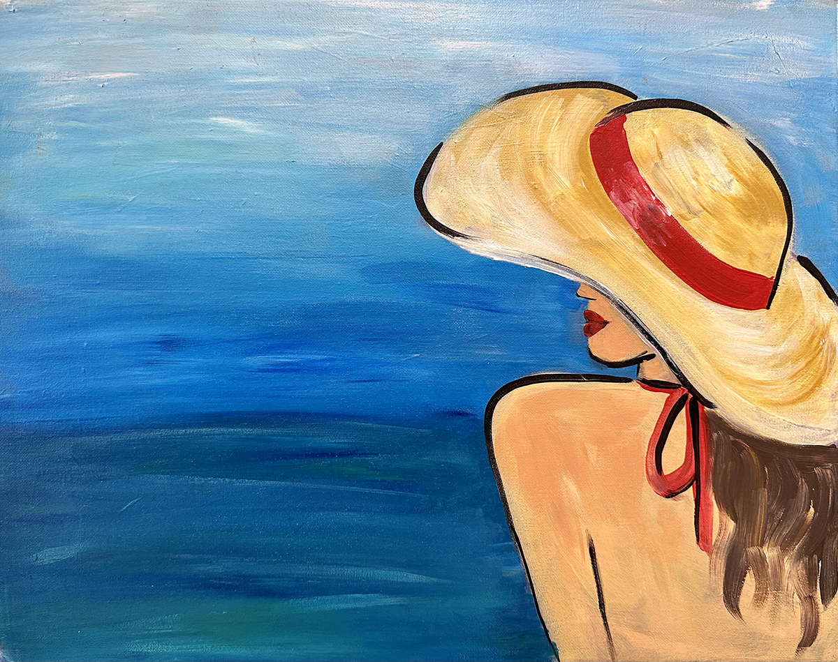 Paint & Party Beach Hat
