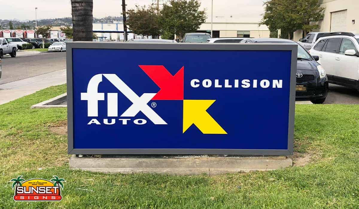 Custom Sign Manufacturers • Custom Business Signs by Sunset Signs