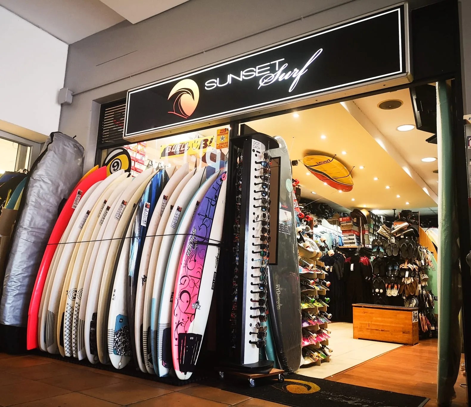 Shop Online for Shop at Sunset Surf Shop