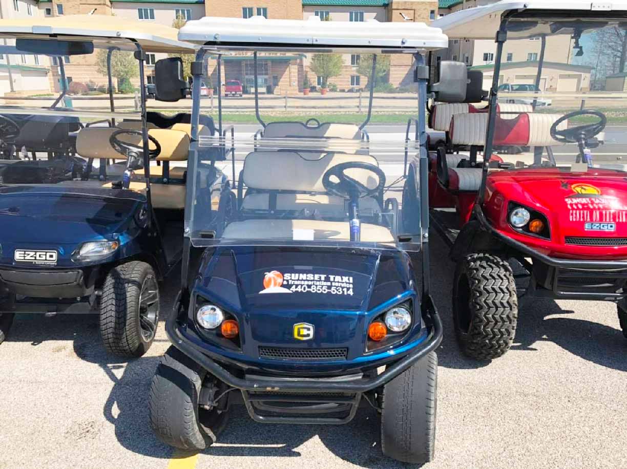 Golf Cart Rentals Sunset Taxi