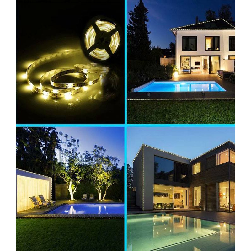 Solar LED Strip Light|Cuttable Sticky Flexible Lighting Strip