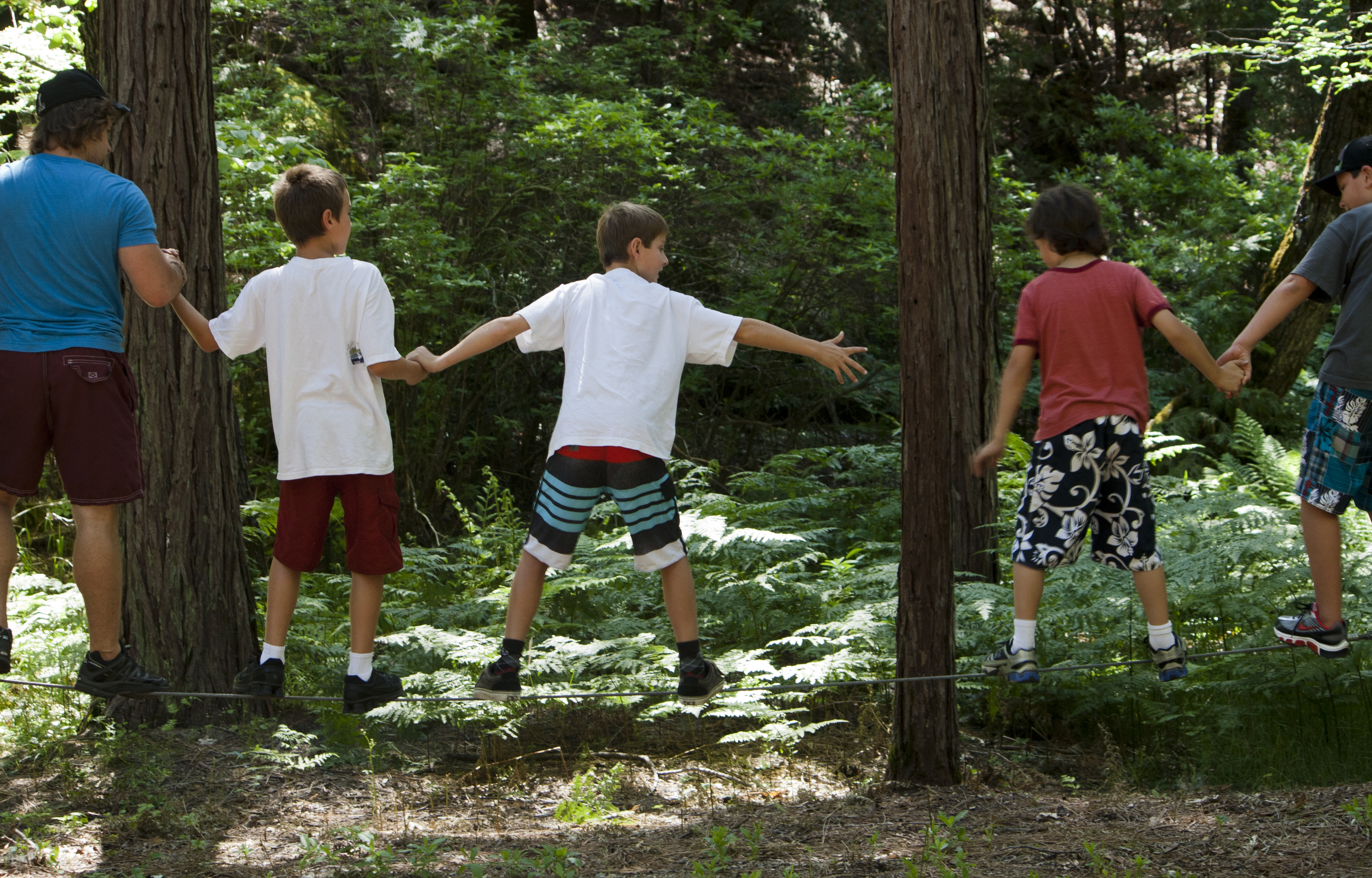 Happy Campers go to Yosemite Sierra Summer Camp Sunshine Parenting