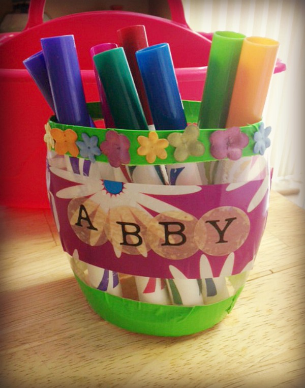 DIY Pencil or Marker Holder