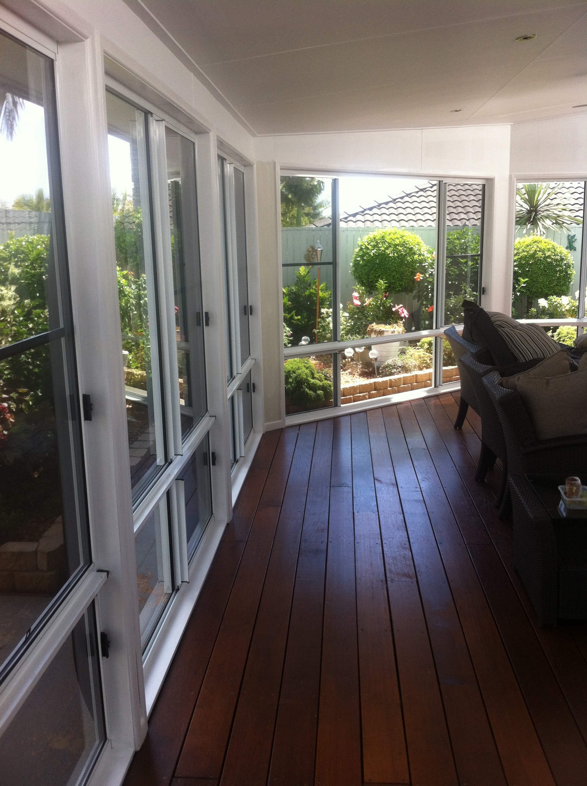 deck and pergola extension