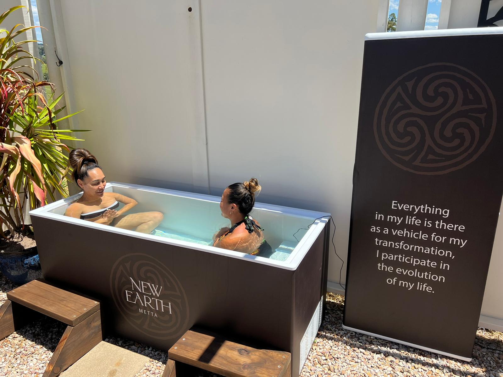 NEW EARTH CAFE EVENT SIGNAGE Sunshine Coast Signage