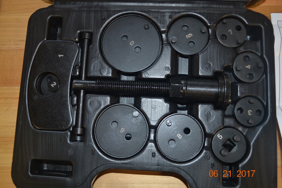 Harbor Freight caliper service kit Sunshine Garage Mk IV Roadster