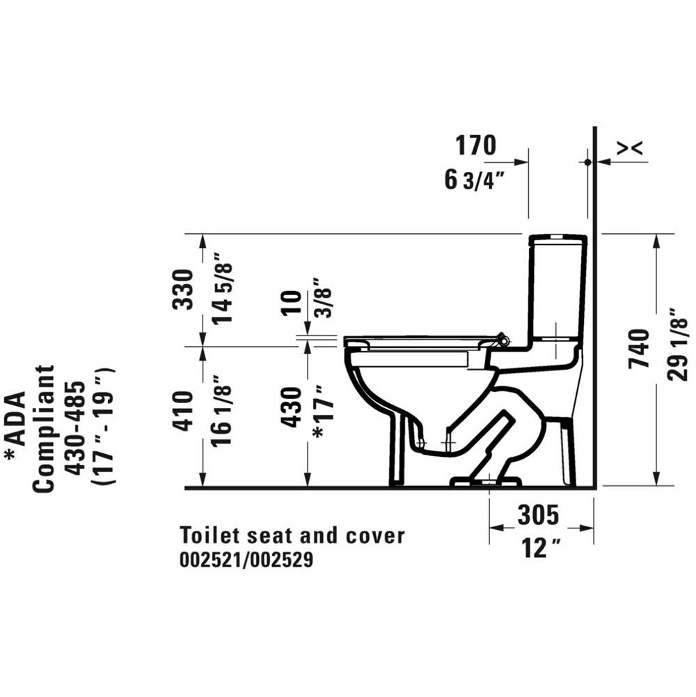 Duravit D4060200 at Sunshine Plumbing Largest distributor of high end
