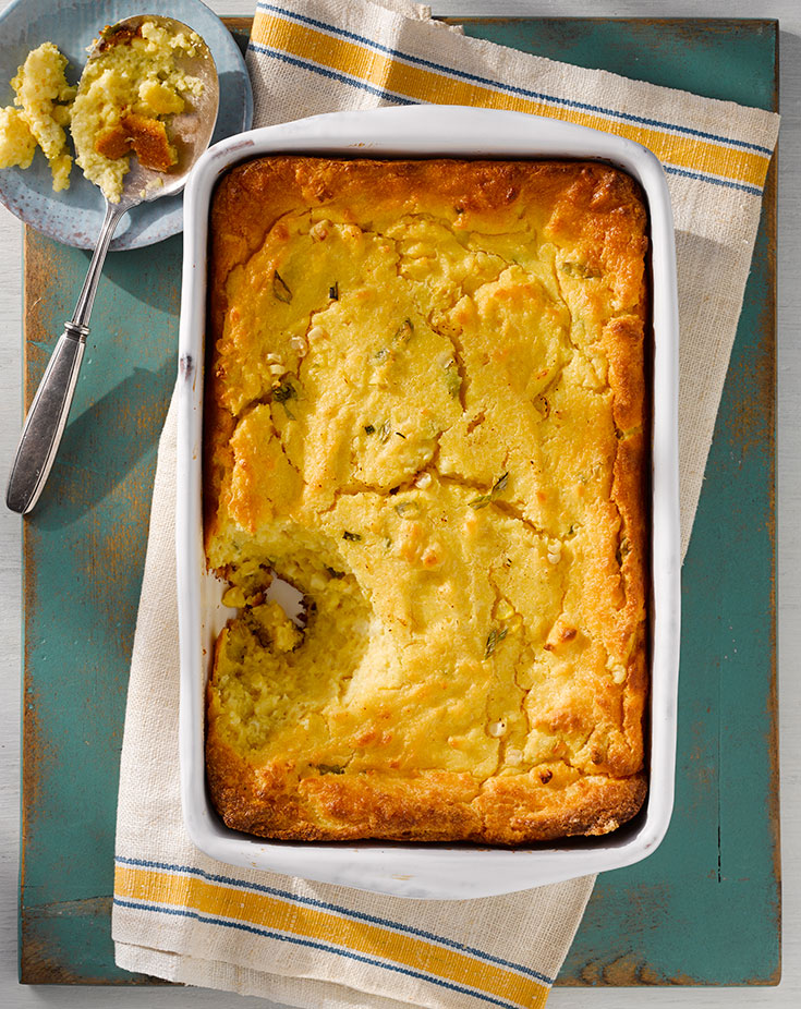 Corn Spoon Bread Sunshine Sweet Corn
