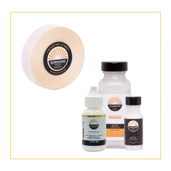 Benefits of Hair Tape vs Glue for Your Toupee and Wig Sunshine Tape
