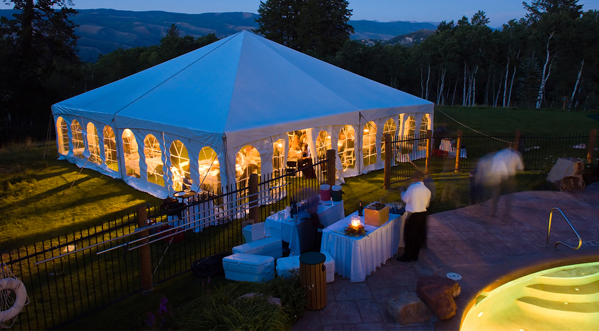 HolidayThemed Weddings Create Magic with Tents!