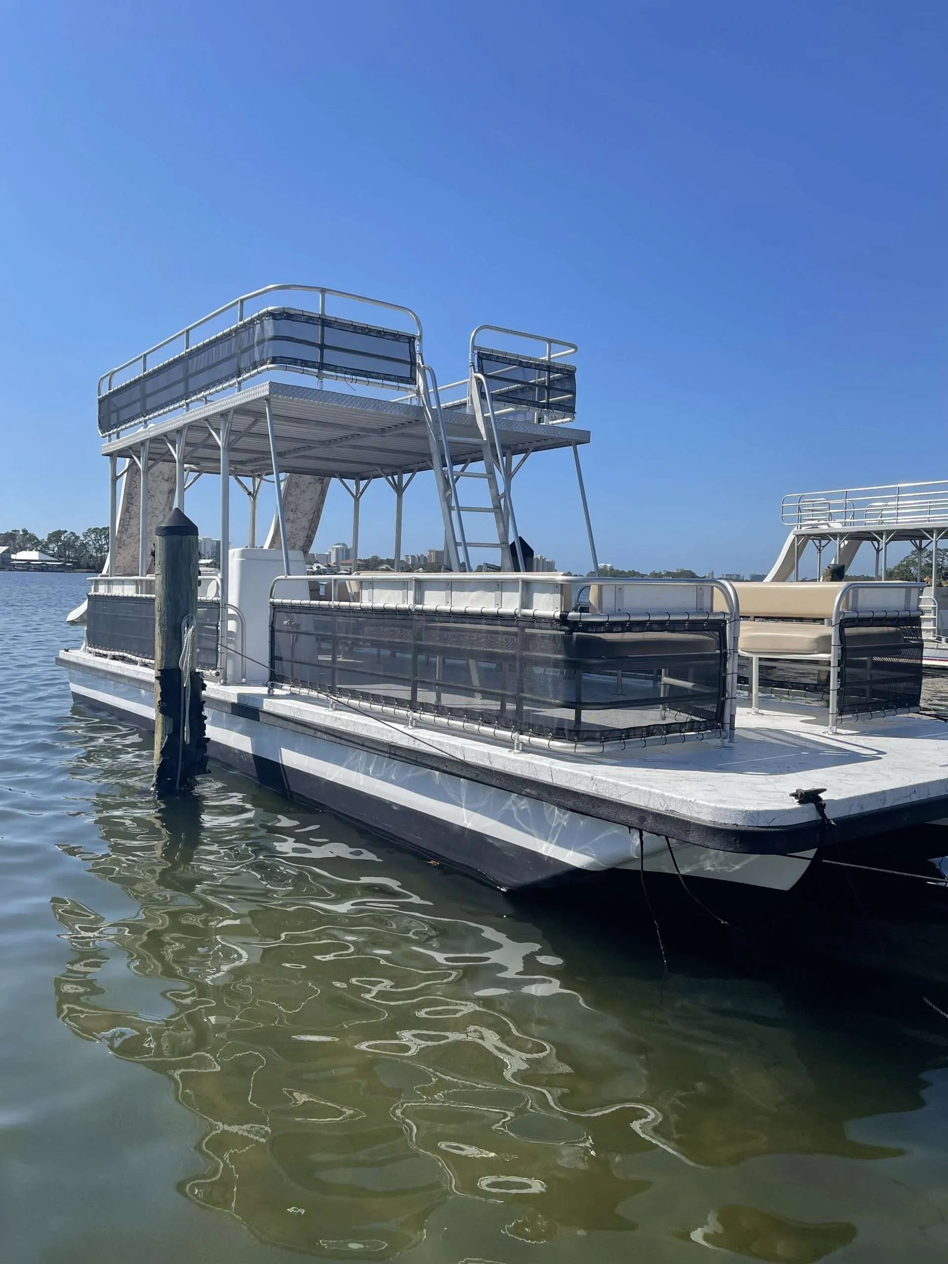 Half Day Double Decker Pontoon Boat Sunshine Water Sports