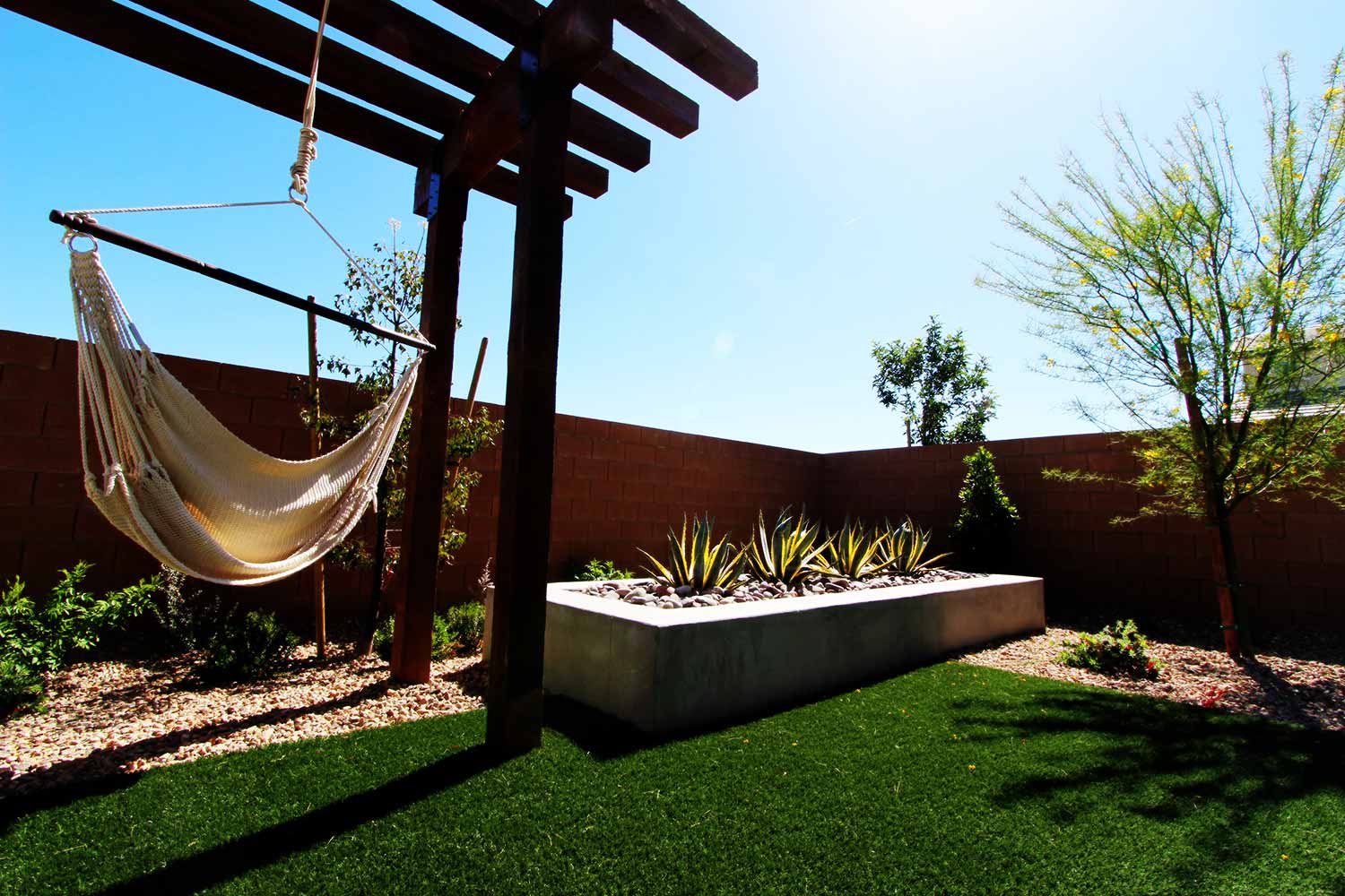 Rose Ridge Landscape Project by Sunstate Companies of Las Vegas