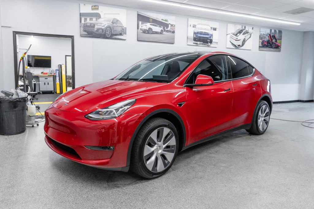 Tesla Model Y Lake Norman Window Tinting