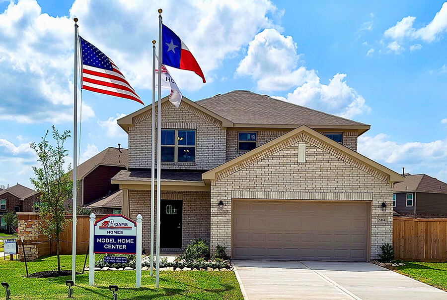 New Home Builders in Katy, Texas at Sunterra Adams Homes