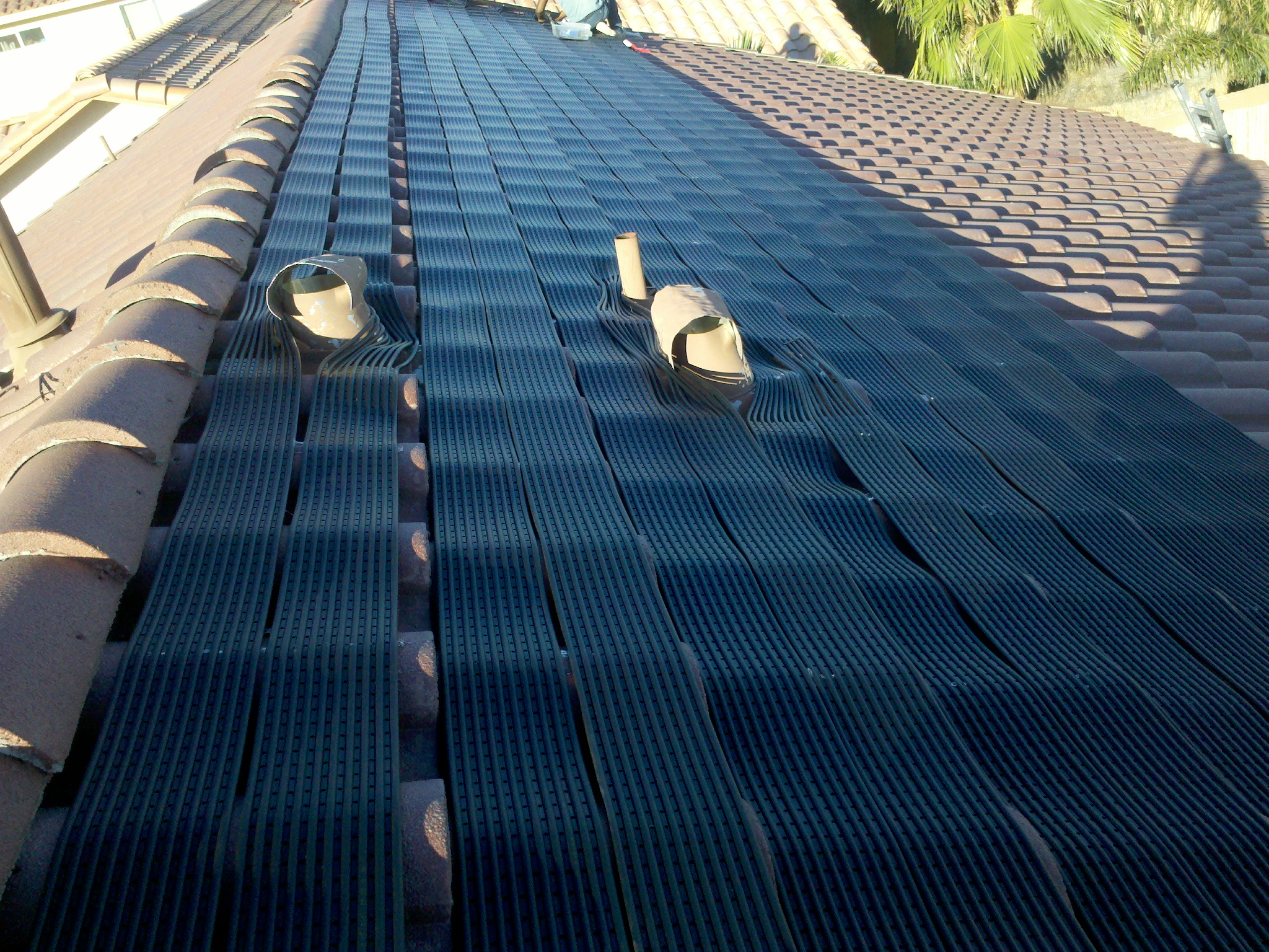 Solar Pool Heater Installation