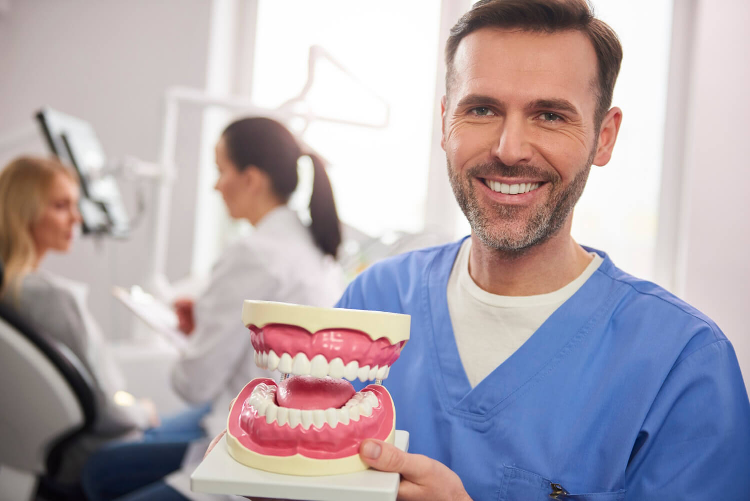 Dental Cleaning Dentures For Healthy Teeth